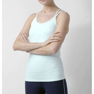 CRANE & LION Strappy Tank‎ Wan Blue NWT